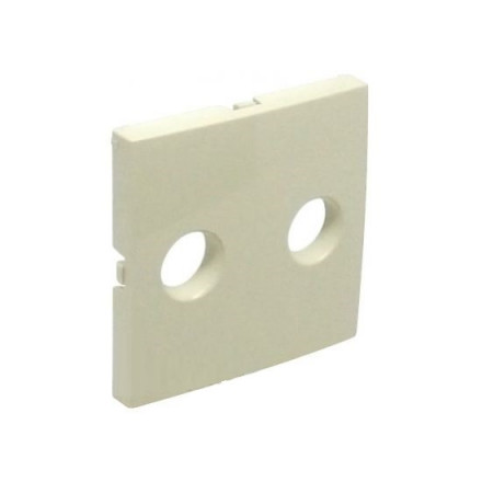 C.PLAT F/SCREW TERM LOUDSPEAKER SOCKET IVORY 