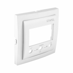 COVER PLATE F/MULTIF CHRONOTHERMOSTAT WHITE 