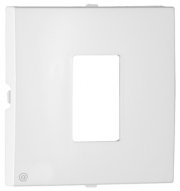 90751 TBR Cover Plate for Single RJ45 Socket, White 