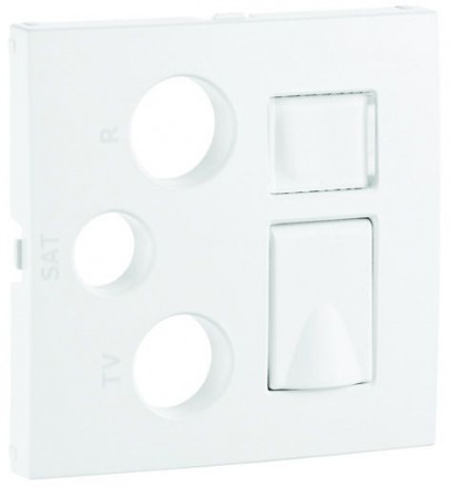 90770 TIS R TV-SAT RJ-45 ligzdas vāks, pelēks 