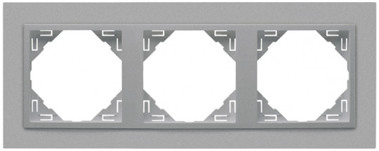 TRIPLE FRAME ALUMINIUM/ALUMINIUM 