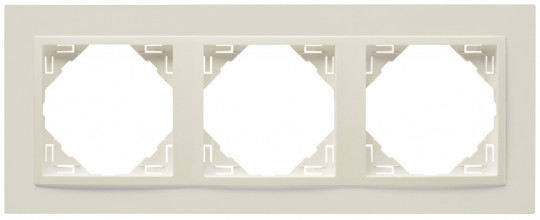 TRIPLE FRAME IVORY/IVORY 