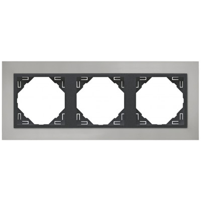TRIPLE FRAME CHROME/GRAY 