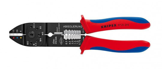 97 21 215 Knipex pliers for loop tips with insulation 