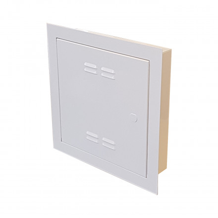 AWO517A flush mount metal box, with tamper, 280 x 290 x 80mm 