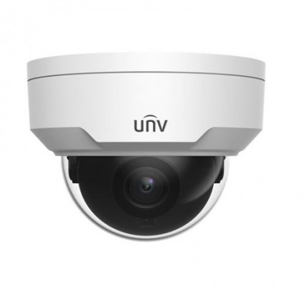 IPC324SB-DF28K-I0, 4Mpix LightHunter DOME IP camera, 2.8mm (~101°), UltraH.265, microSD, IR up to 30 