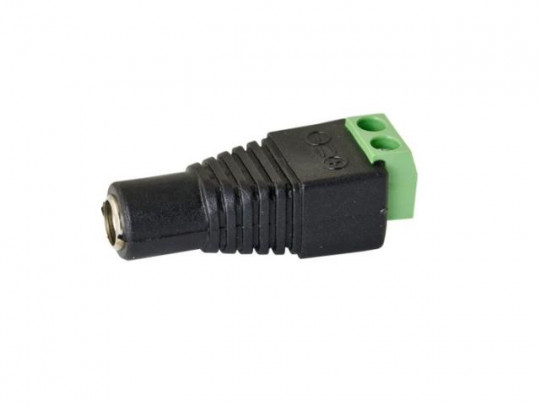 Socket DC 5.5 / 2.1 with screw contacts P-DC-FEMALE 