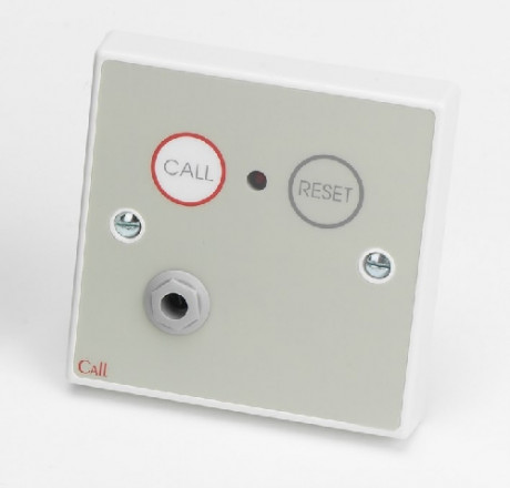 NC802DB Standard call point, button reset & remote socket 