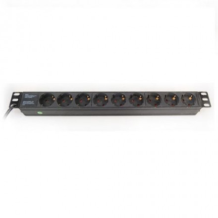 PDU09/P 19" power panel 9x220V 