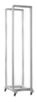 SRD 42D8 42U open dual 19" frame 600x800, gray 