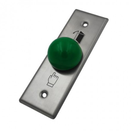 SB4M exit button, recessed, NO/NC, 115x40x20mm 
