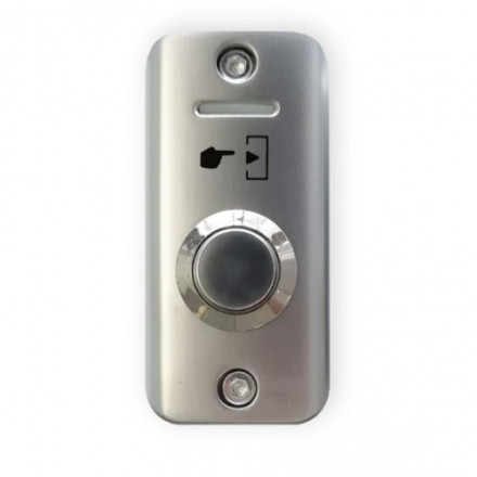 SMB-S001L exit button, overhead, NO, with indication, 60x24x23mm 