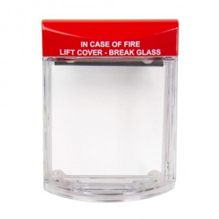 STI-6931 New Call Point Stopper surface mounted - with fire label 