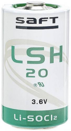 LSH20 SAFT 3.6V lithium cell, 13000mAh 