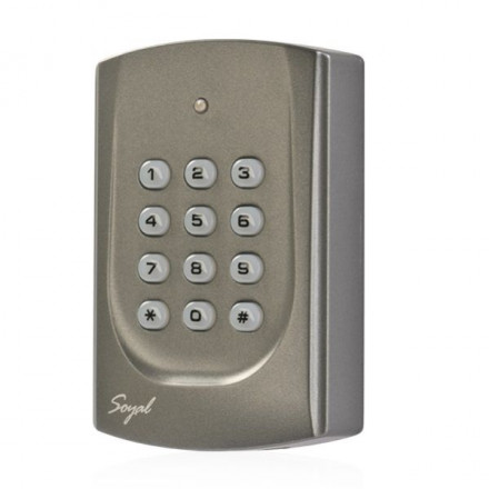 AR-721-HDR1N21 durvju kontrolleris ar tastatūru un karšu lasītāju, Mifare 13.56MHz 