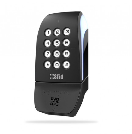 ARCS-BQ/BT Card Reader Keypad QR, Bluetooth, Mifare Desfire EV1,EV2,EV3, NFC, OSDP, IK08, IP65, STid 