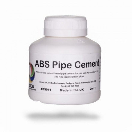 ABS plastic pipe glue, 250ml 