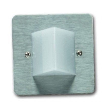 NC806CS/SS Overdoor light c/w Sounder, Stainless Steel 