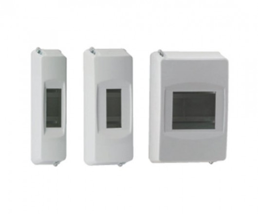 CP01012 Surface Mounting Automatic distribution board, 1-4 places 