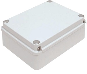 CP1043 Plastic box, 250x200x90mm, IK10, IP65 
