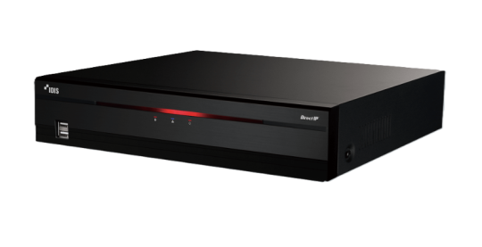 DR-2516P-A 16 channels NVR, 8x PoE, up to 12Mpix, 4K, H.265, 2x SATA, 1x eSATA, VGA, HDMI, NDAA 