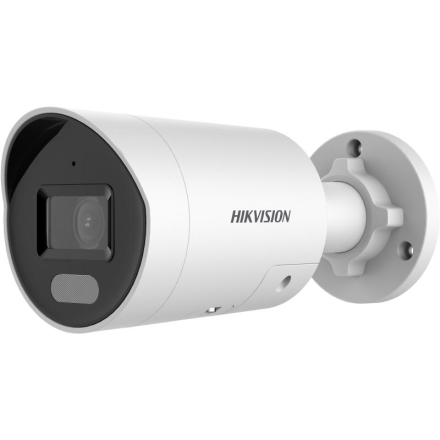 DS-2CD2047G2-LU/SL F2.8 bullet 4MP IP kamera; 2.8mm (~109°); ColorVu; AcuSense; IR40m; SD; mikr. 