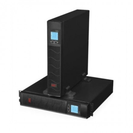 EA630 19" RACK nepārtrauktās barošanas bloks, 3000VA, 2400W, LCD, sinusoids, 6x C13 
