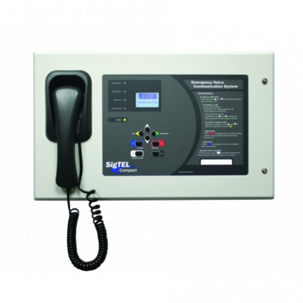 ECU-16 SigTEL 16-line disabled call system main console 