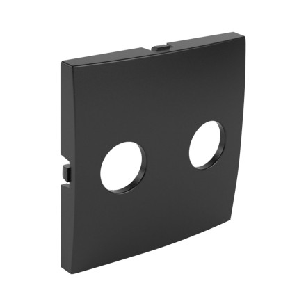 90713 TPM C.PLAT F/SCREW TERM LOUDSPEAKER SOCKET BLACK 