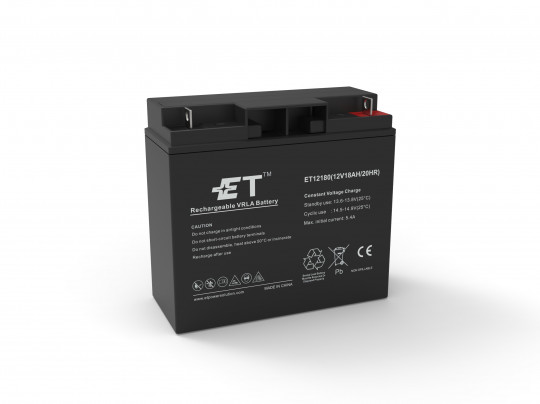ET12180 Sealed Lead Acid battery, 12V 18Ah 