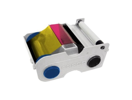 045452 EZ YMCKO Fargo Ribbon with Cleaning Roller, for C50 