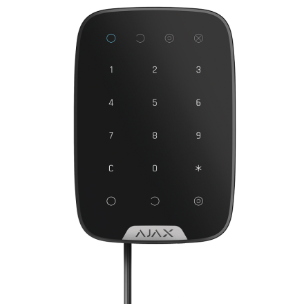 Keypad Fibra, Wired, Black, Grade3, Ajax 