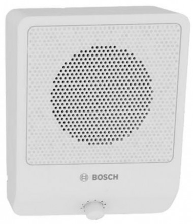 LB10-UC06V-L surface speaker with volume control, 6W, white 