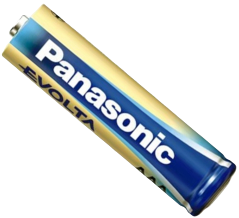LR03 AAA Alkaline Battery, Panasonic Evolta 