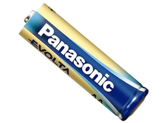 LR6 AA Alkaline Battery, Panasonic Evolta 