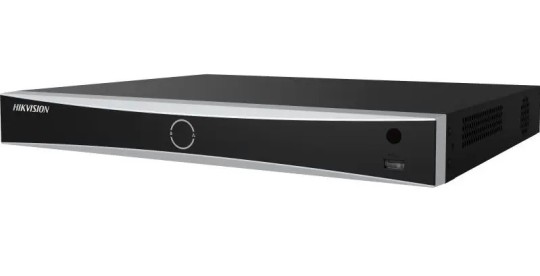 DS-7608NXI-I2/S 8 channels, up to 12Mpix; 2 HDD, VGA, HDMI outputs; In 80 Mbps/Out 256 Mbps 