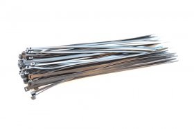 800201 Metaliniai dirželiai 250x8mm, 100vnt 