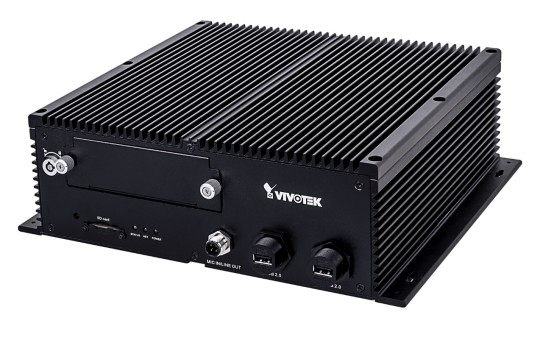 NV9311P M12 8 Channels Mobile NVR, up to16Mpix, 8x PoE, H.265, 1xHDD, VGA, HDMI, 64Mbps 