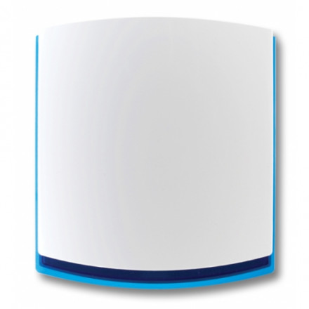 ODYSSEY 5 Compact outdoor siren with blue flash, 2 piezo elements, Grade 3 