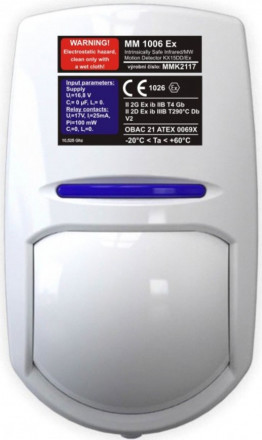 MM1006 Ex Motion Detector for Explosive and Dangerous Environment  