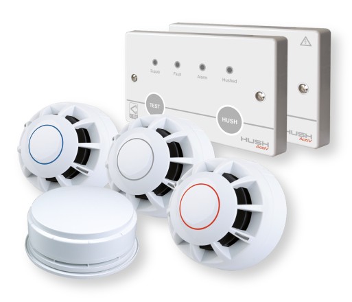 HUSH-ACTIV BS 5839-6 Grade C mini autonominė gaisrinė sistema gyvenamosioms patalpoms 