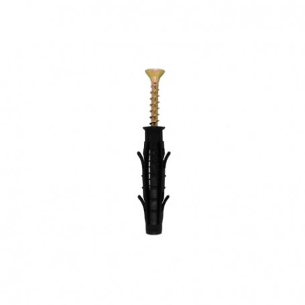 KAXN63040F Universal Plug with Screw, 6x30/40/F, Starfix, 32pcs 