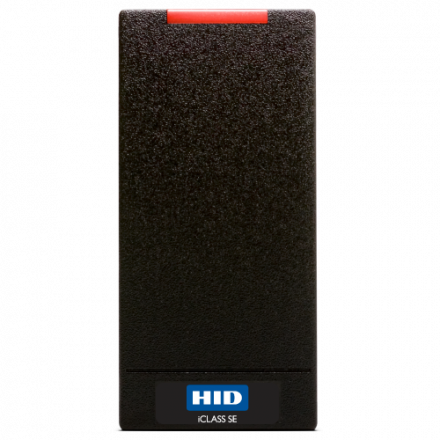 R10 SE remote card reader, iCLASS, with block, HID 