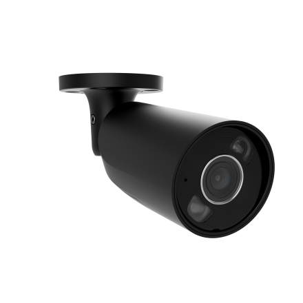 BulletCam HL 5Mpix BULLET IP kamera , 4mm, IR+LED iki 50m, mikrofonas, microSD, IP65, juoda, Ajax  126254.217.BL1