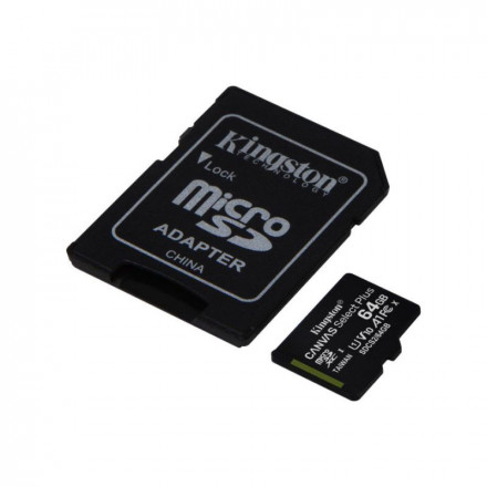 SDCS2/64GB Kingston 64Gb microSDXC UHS-I memory card, Class 10 