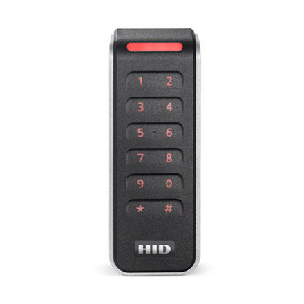 Signo 20K Standard Card Reader with Keypad HID, Pigtail, Black 