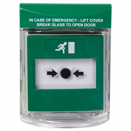STI-6931-G Call Point Stopper surface mounted, green 