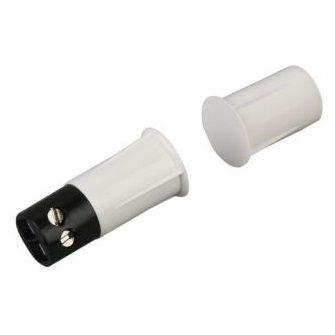 TAP-10TC Recessed Magnetic Contact with Wire Locking Screws, White 