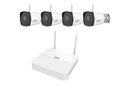 NVR301-04LS3-W and 4x IPC2122LB-AF28WK-G 2Mpix Wireless BULLET Cameras Kit 