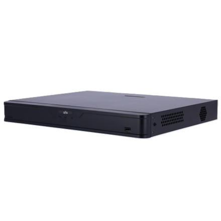 NVR302-32B-IQ 32 kanālu NVR, līdz 12 Mpix, UltraH.265, 2 x HDD, VGA, 1 x HDMI, Smart 